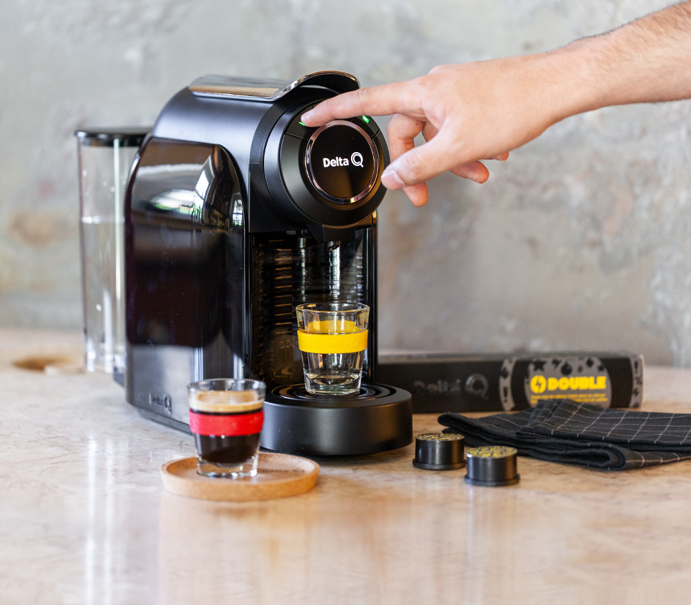 Machine à Café DELTA Q Qool Evolution Noir